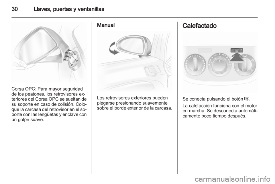 OPEL CORSA 2012.5  Manual de Instrucciones (in Spanish) 