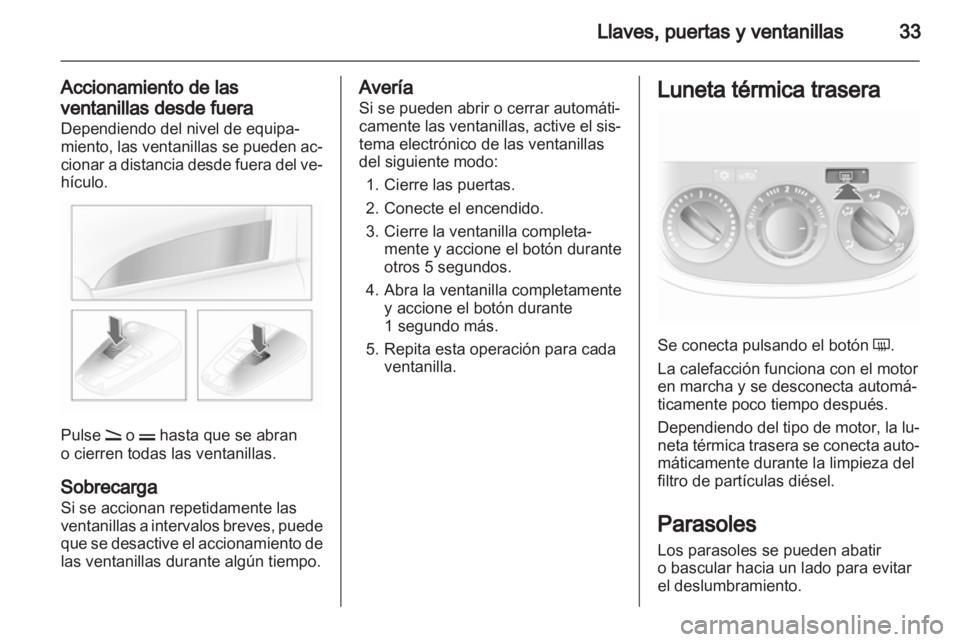 OPEL CORSA 2012.5  Manual de Instrucciones (in Spanish) 