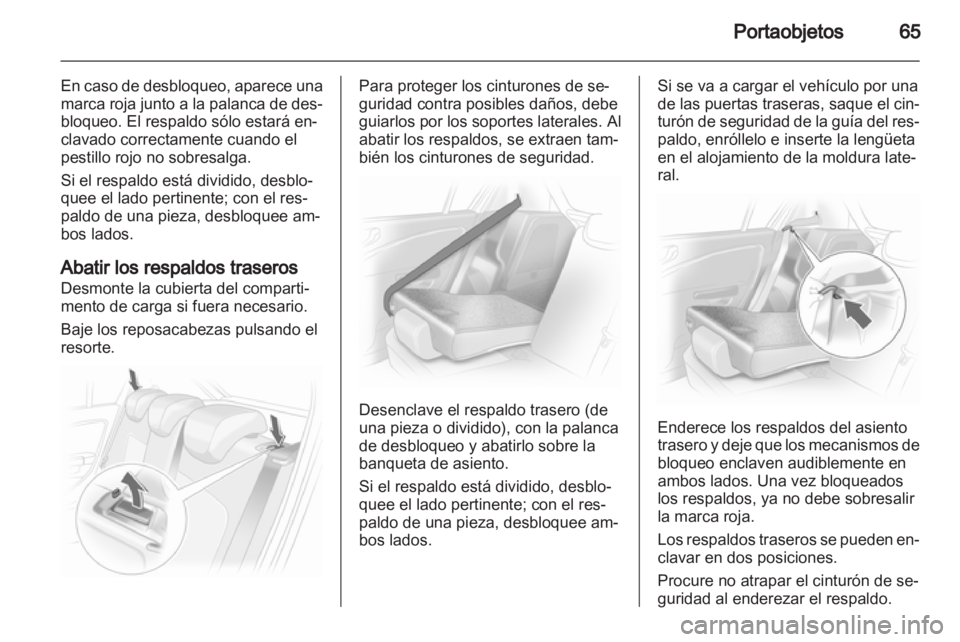 OPEL CORSA 2012.5  Manual de Instrucciones (in Spanish) 