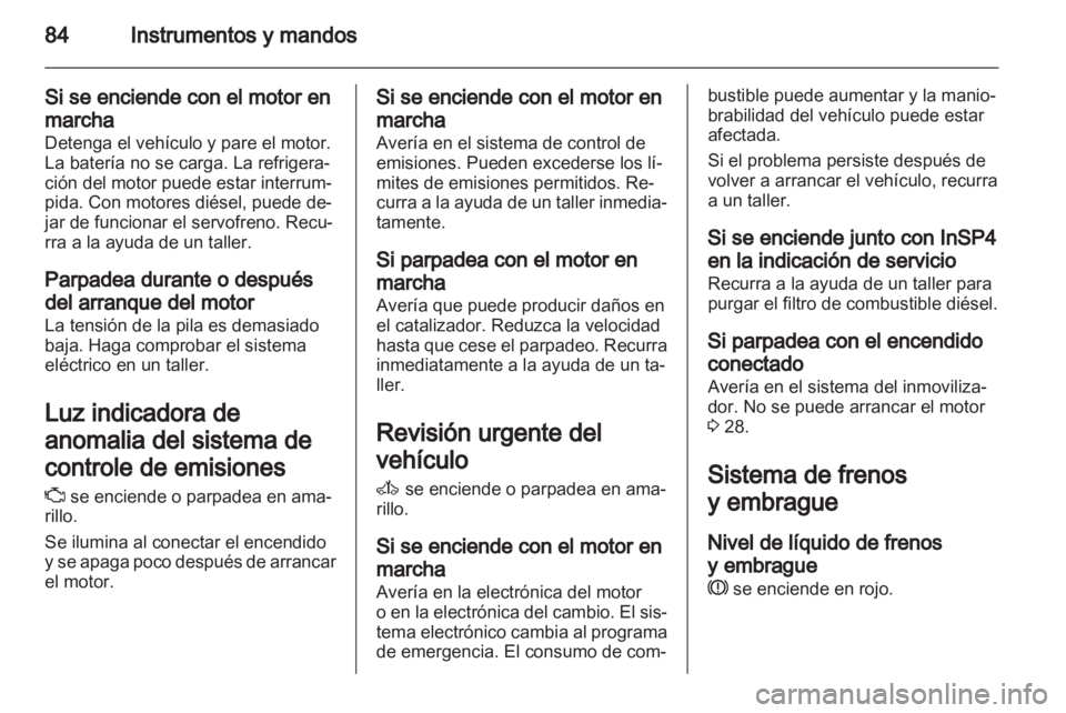 OPEL CORSA 2012.5  Manual de Instrucciones (in Spanish) 