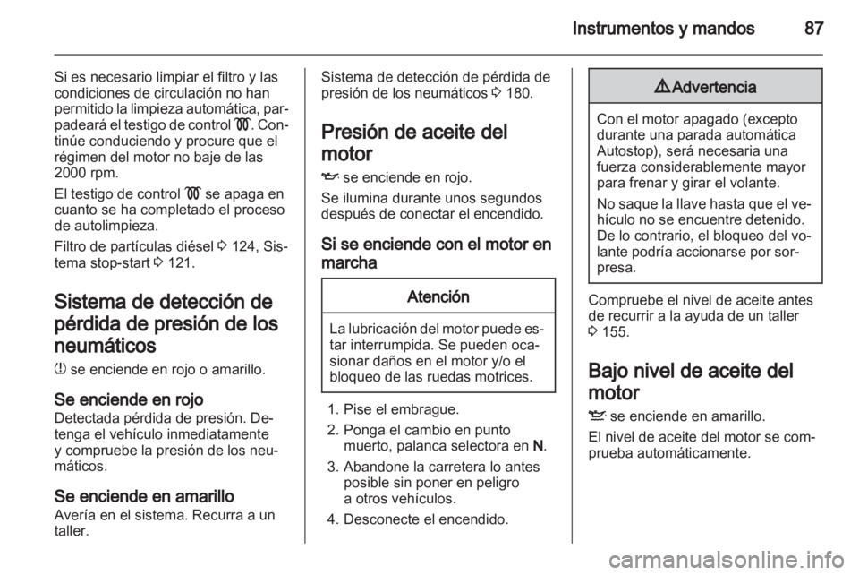 OPEL CORSA 2012.5  Manual de Instrucciones (in Spanish) 