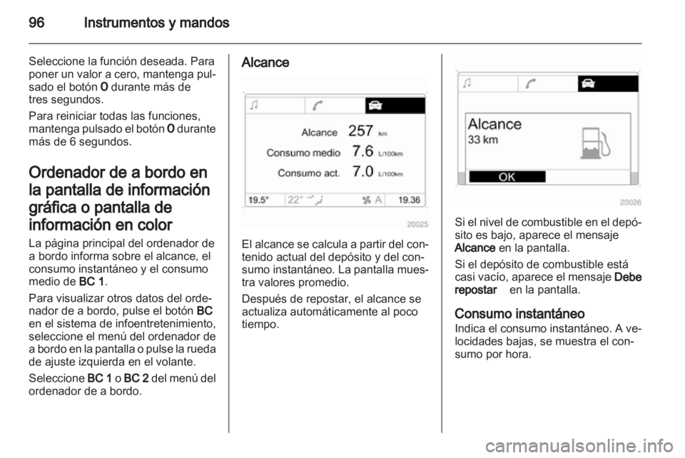 OPEL CORSA 2012.5  Manual de Instrucciones (in Spanish) 