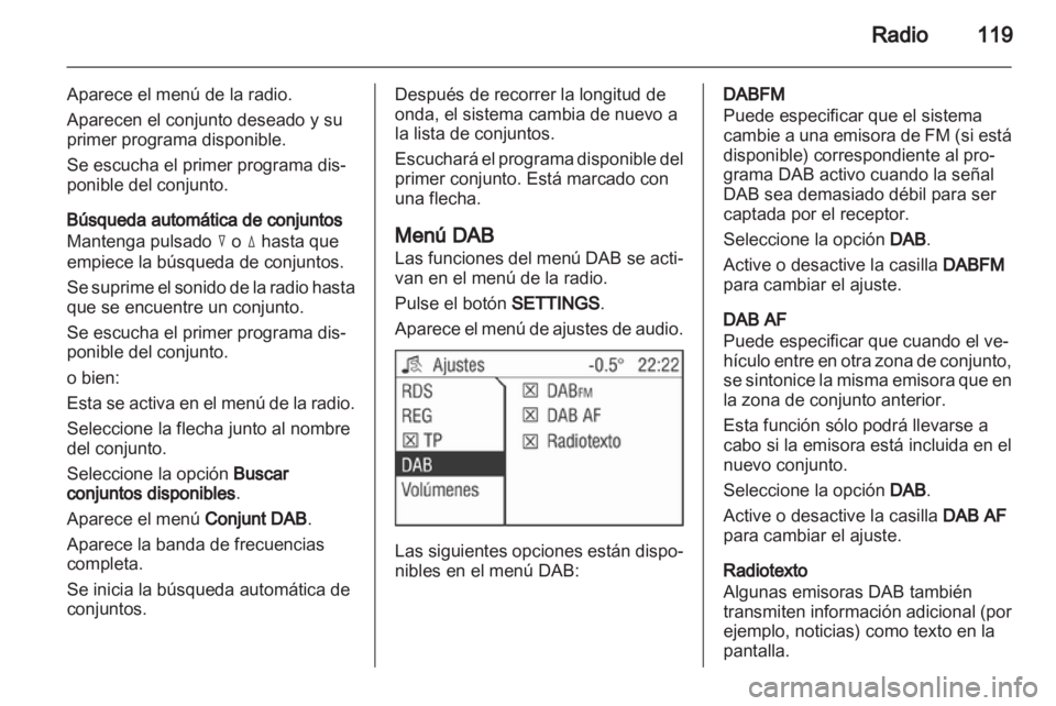 OPEL CORSA 2013  Manual de infoentretenimiento (in Spanish) 