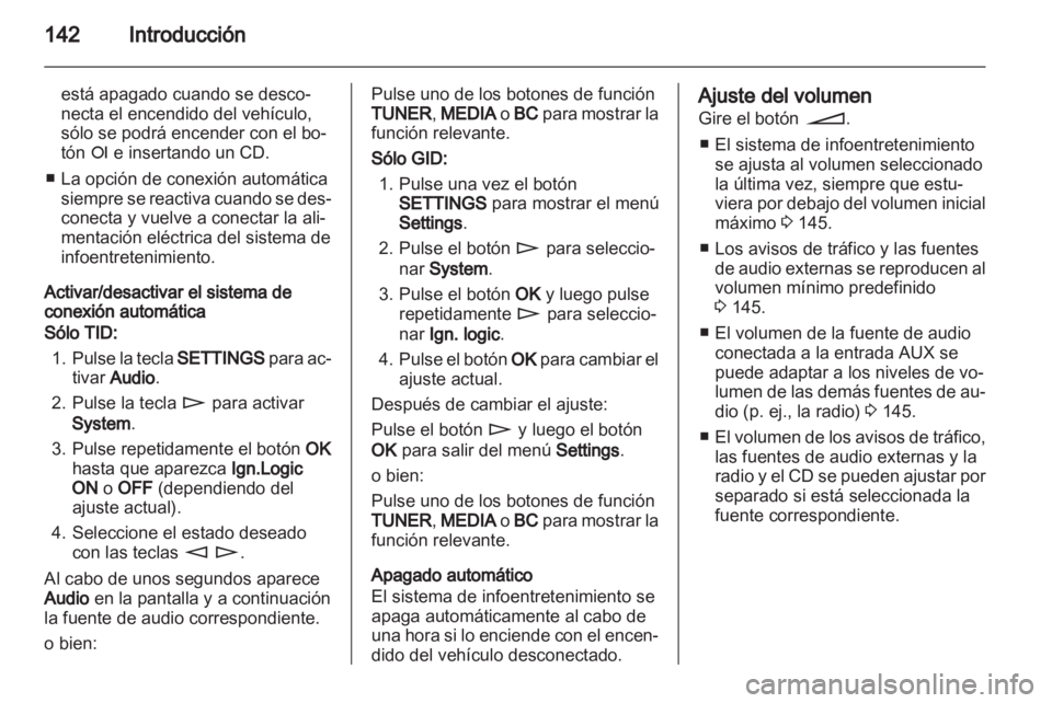OPEL CORSA 2013  Manual de infoentretenimiento (in Spanish) 