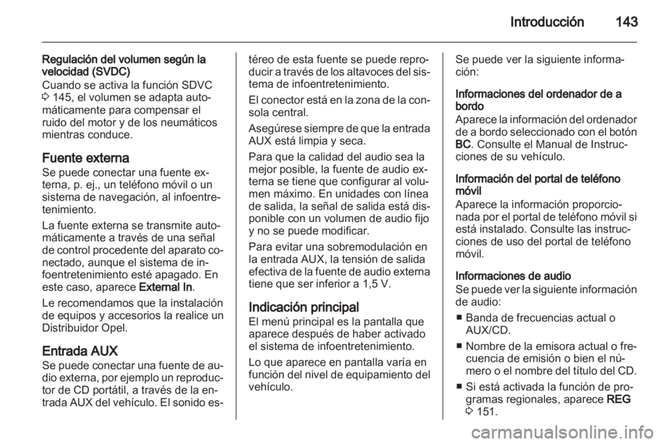 OPEL CORSA 2013  Manual de infoentretenimiento (in Spanish) 