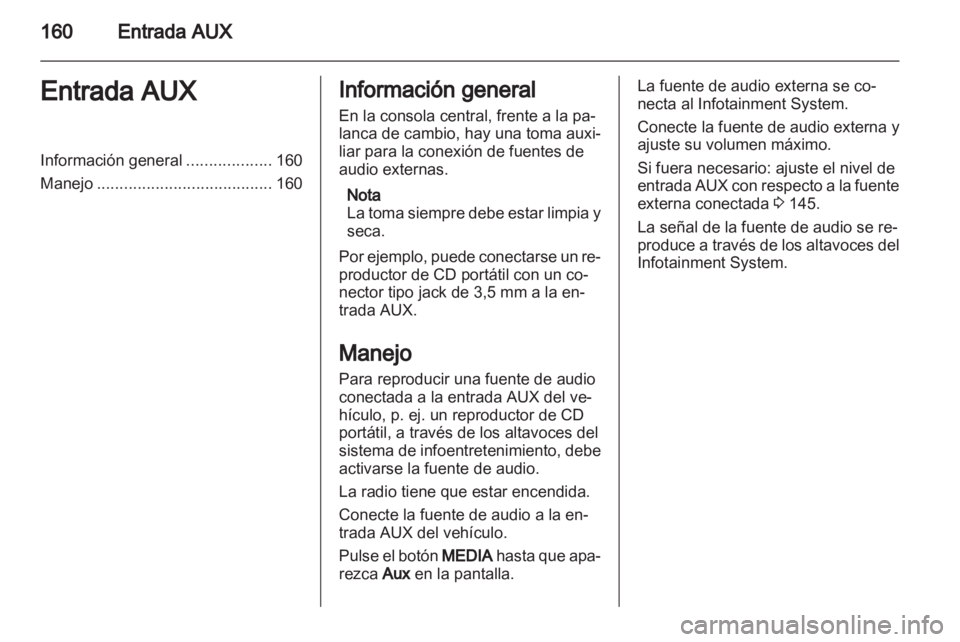 OPEL CORSA 2013  Manual de infoentretenimiento (in Spanish) 