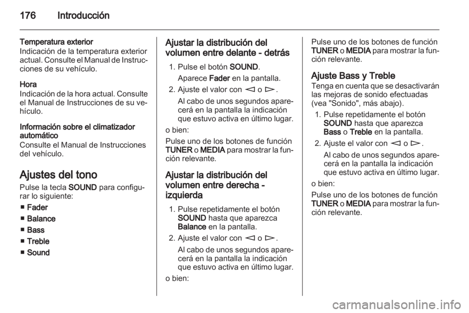 OPEL CORSA 2013  Manual de infoentretenimiento (in Spanish) 