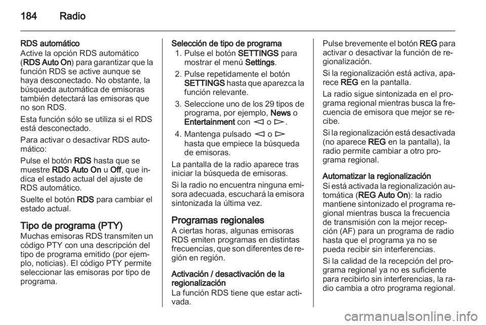 OPEL CORSA 2013  Manual de infoentretenimiento (in Spanish) 