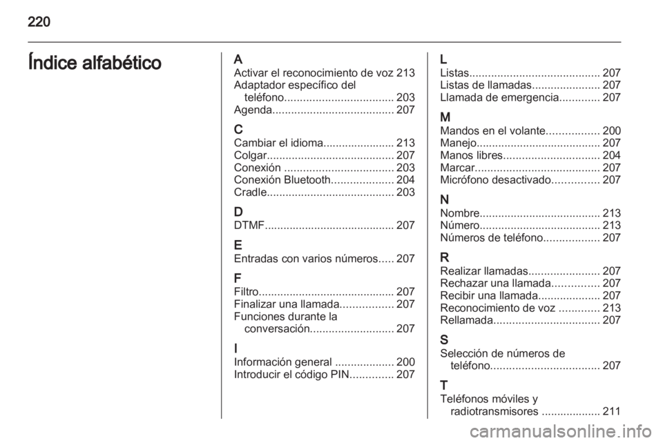 OPEL CORSA 2013  Manual de infoentretenimiento (in Spanish) 