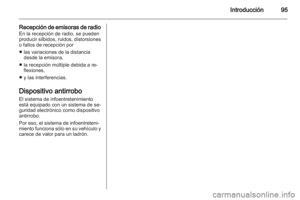 OPEL CORSA 2013  Manual de infoentretenimiento (in Spanish) 