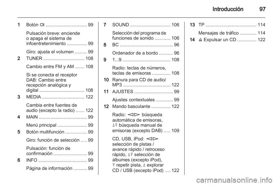 OPEL CORSA 2013  Manual de infoentretenimiento (in Spanish) 