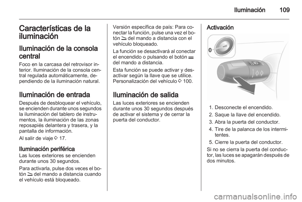 OPEL CORSA 2013  Manual de Instrucciones (in Spanish) 