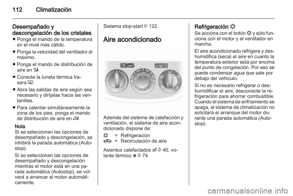 OPEL CORSA 2013  Manual de Instrucciones (in Spanish) 