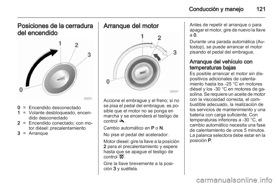 OPEL CORSA 2013  Manual de Instrucciones (in Spanish) 