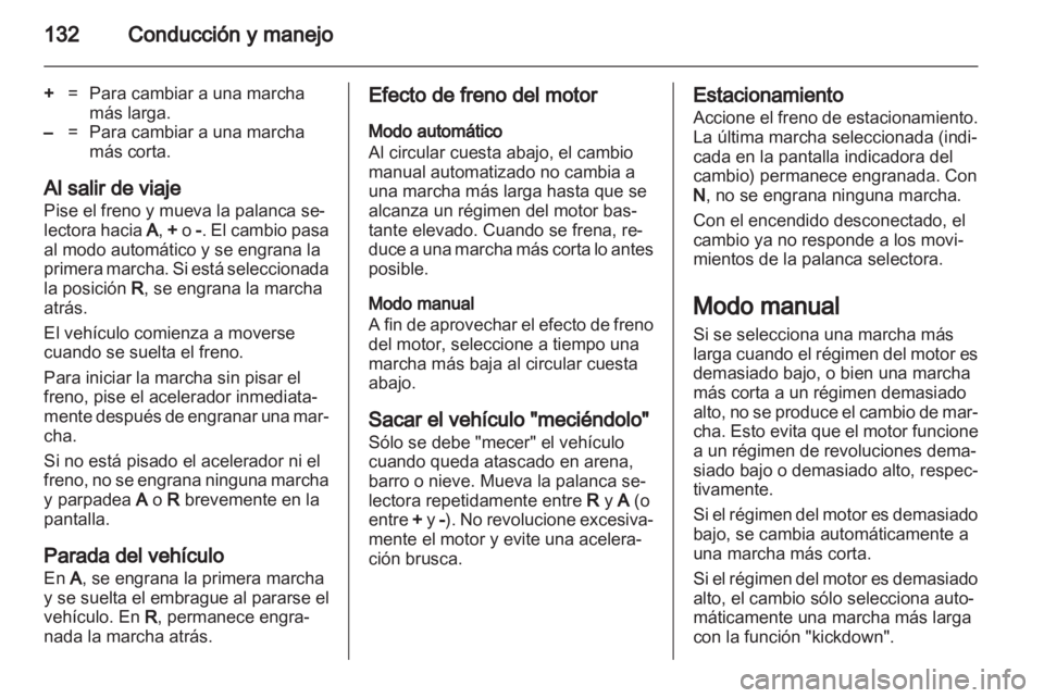 OPEL CORSA 2013  Manual de Instrucciones (in Spanish) 
