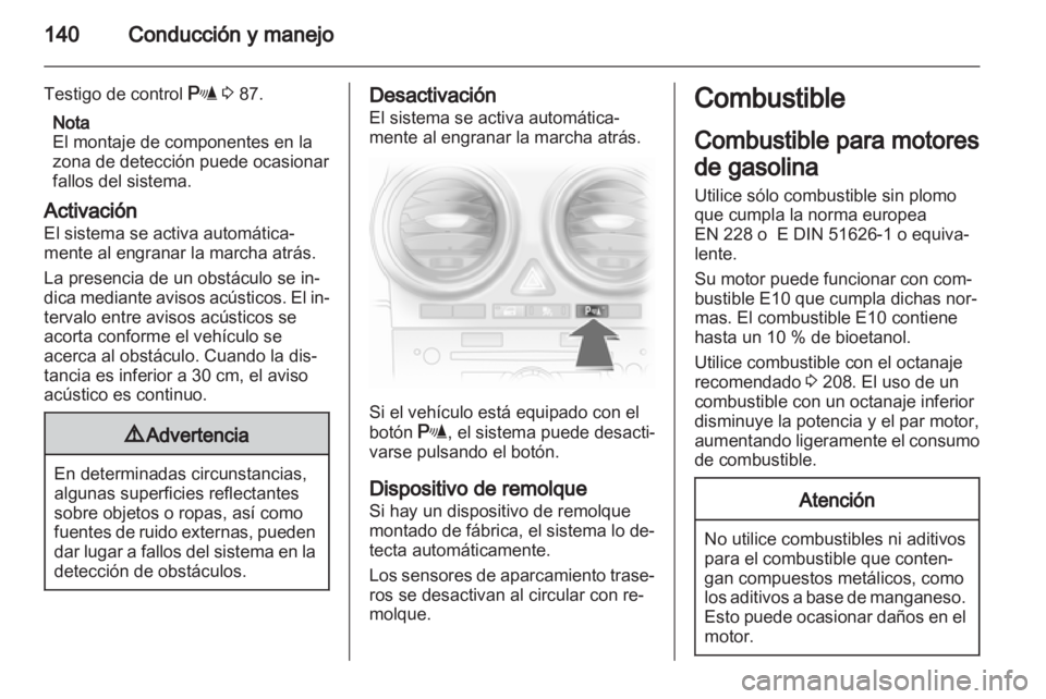 OPEL CORSA 2013  Manual de Instrucciones (in Spanish) 