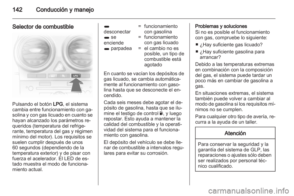 OPEL CORSA 2013  Manual de Instrucciones (in Spanish) 