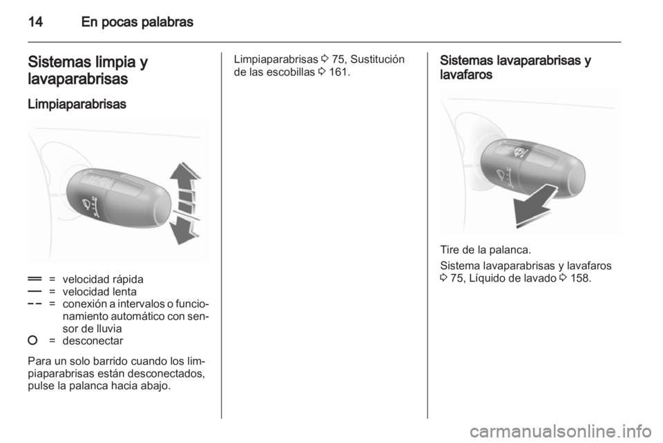 OPEL CORSA 2013  Manual de Instrucciones (in Spanish) 