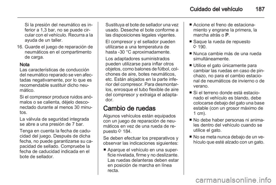 OPEL CORSA 2013  Manual de Instrucciones (in Spanish) 