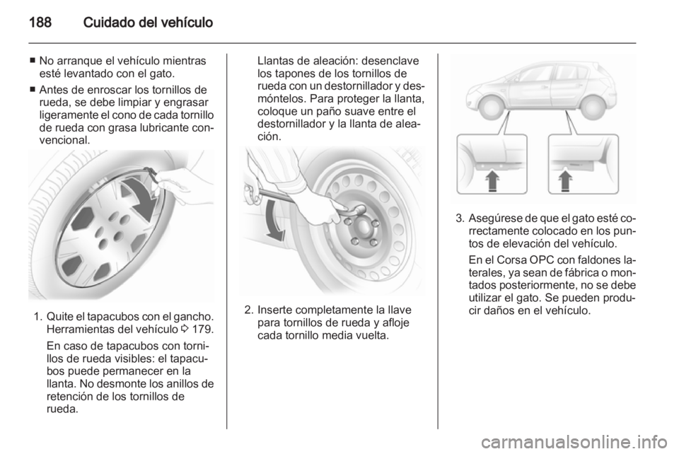 OPEL CORSA 2013  Manual de Instrucciones (in Spanish) 