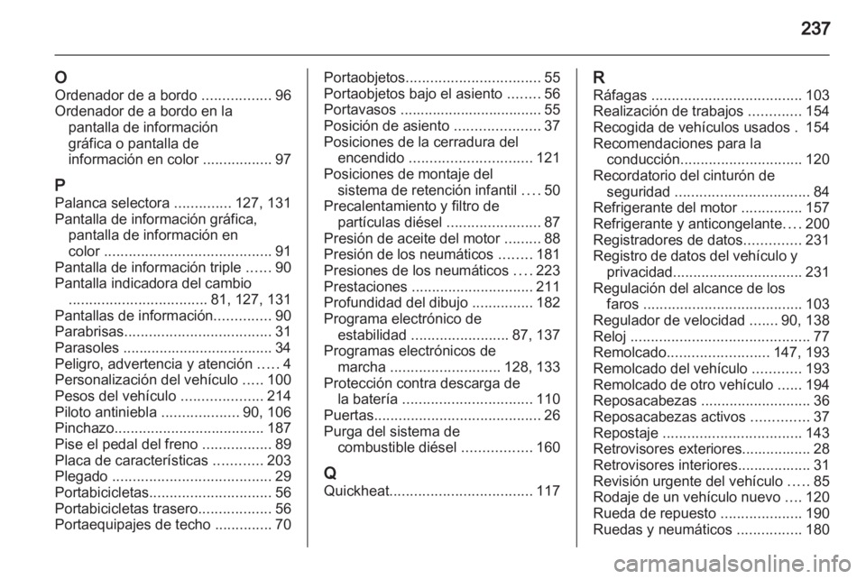 OPEL CORSA 2013  Manual de Instrucciones (in Spanish) 
