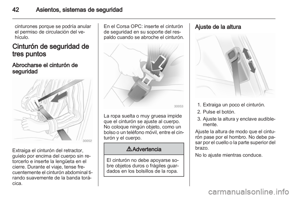 OPEL CORSA 2013  Manual de Instrucciones (in Spanish) 