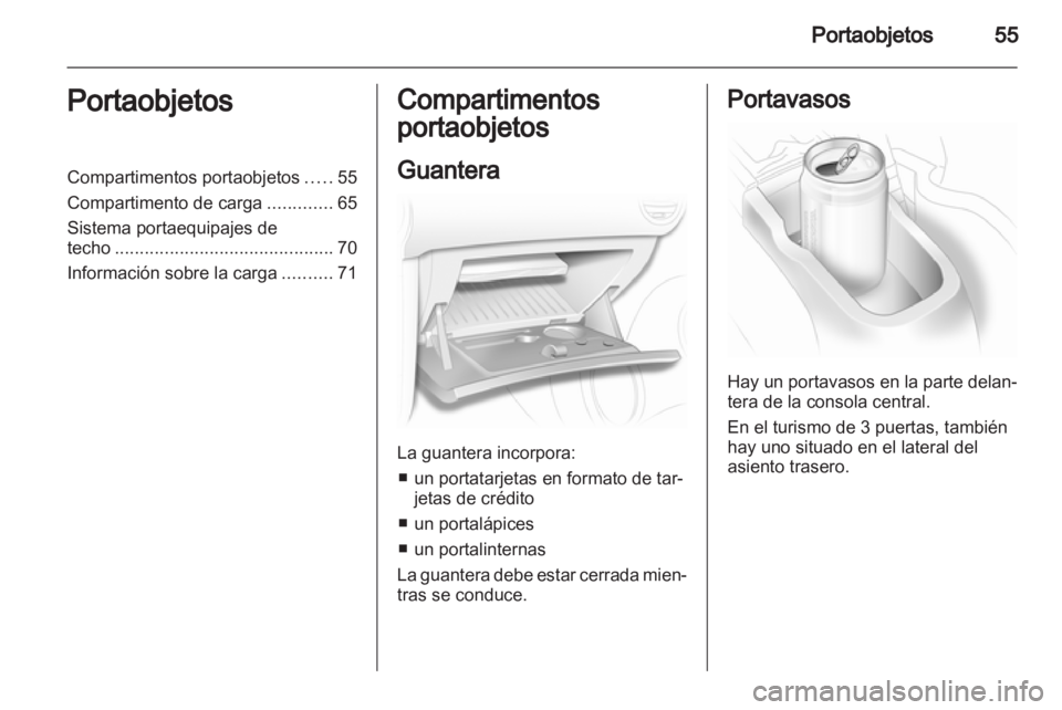 OPEL CORSA 2013  Manual de Instrucciones (in Spanish) 