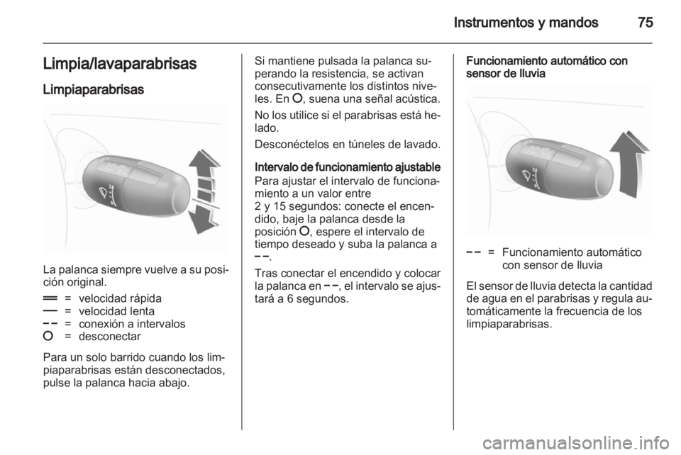 OPEL CORSA 2013  Manual de Instrucciones (in Spanish) 