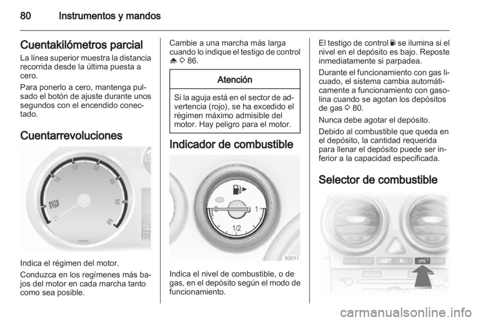 OPEL CORSA 2013  Manual de Instrucciones (in Spanish) 