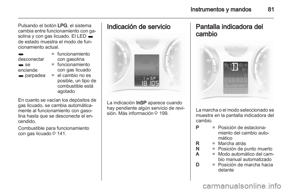 OPEL CORSA 2013  Manual de Instrucciones (in Spanish) 