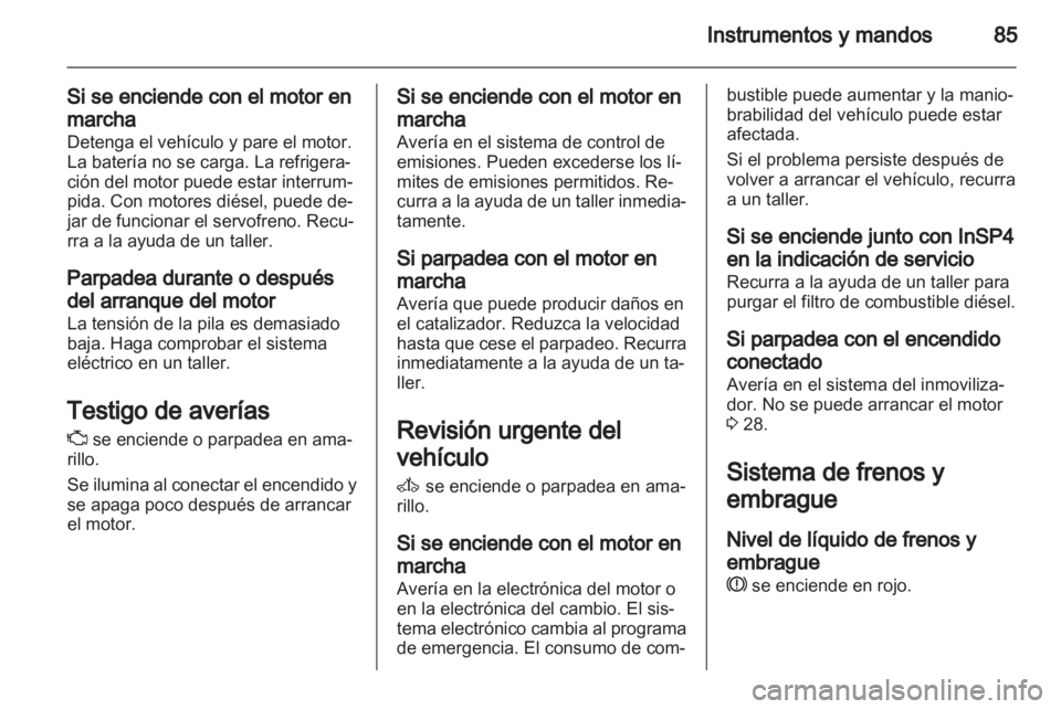 OPEL CORSA 2013  Manual de Instrucciones (in Spanish) 