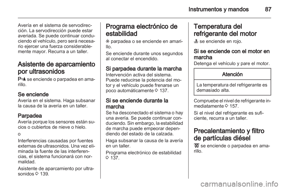 OPEL CORSA 2013  Manual de Instrucciones (in Spanish) 