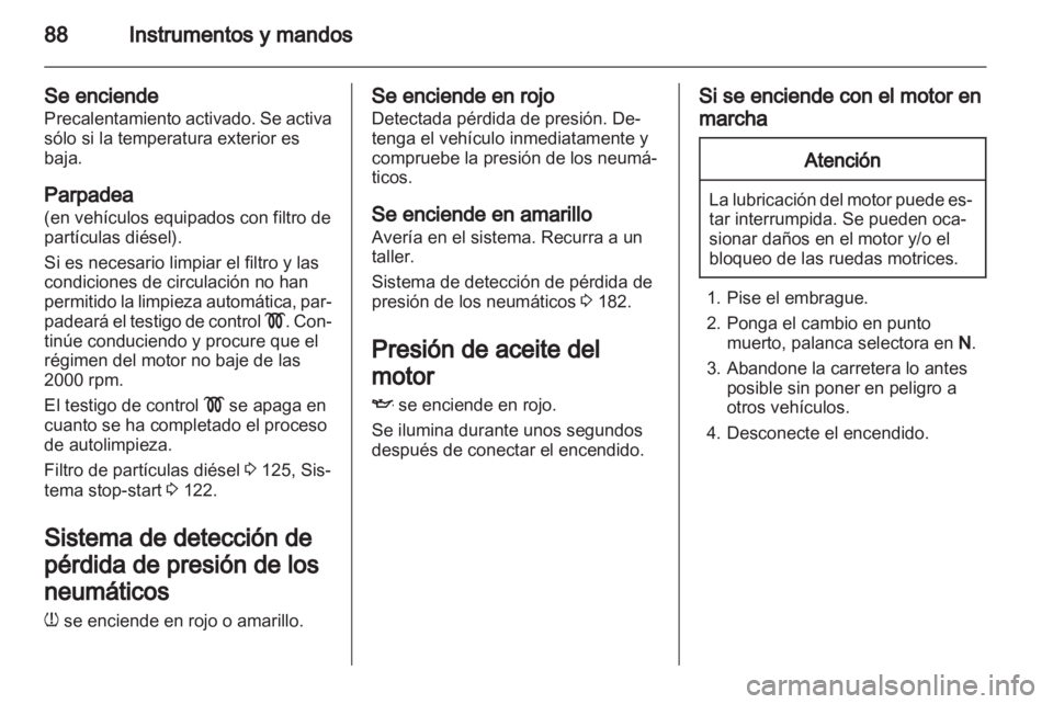 OPEL CORSA 2013  Manual de Instrucciones (in Spanish) 