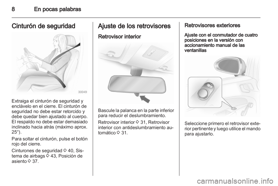 OPEL CORSA 2013  Manual de Instrucciones (in Spanish) 