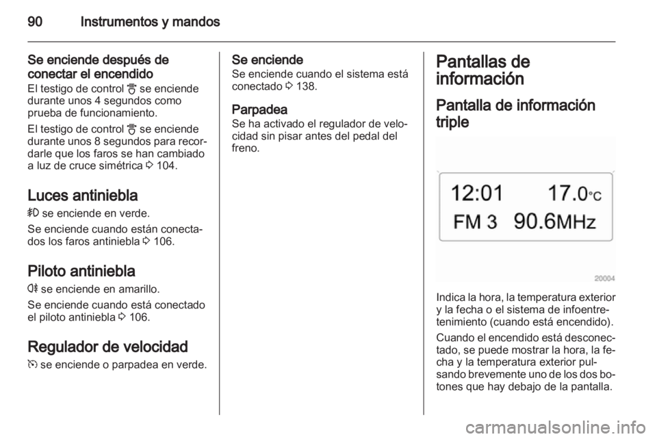 OPEL CORSA 2013  Manual de Instrucciones (in Spanish) 
