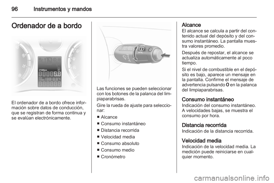 OPEL CORSA 2013  Manual de Instrucciones (in Spanish) 