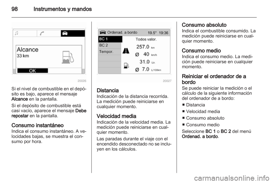 OPEL CORSA 2013  Manual de Instrucciones (in Spanish) 