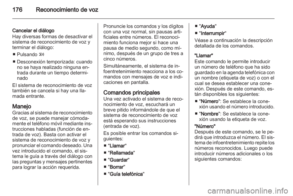 OPEL CORSA 2013.5  Manual de infoentretenimiento (in Spanish) 