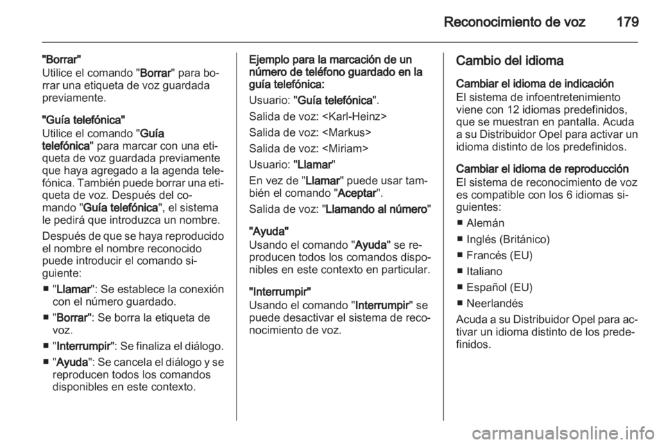 OPEL CORSA 2013.5  Manual de infoentretenimiento (in Spanish) 