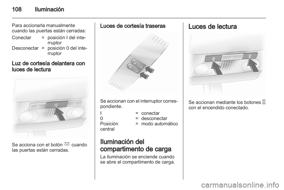 OPEL CORSA 2013.5  Manual de Instrucciones (in Spanish) 