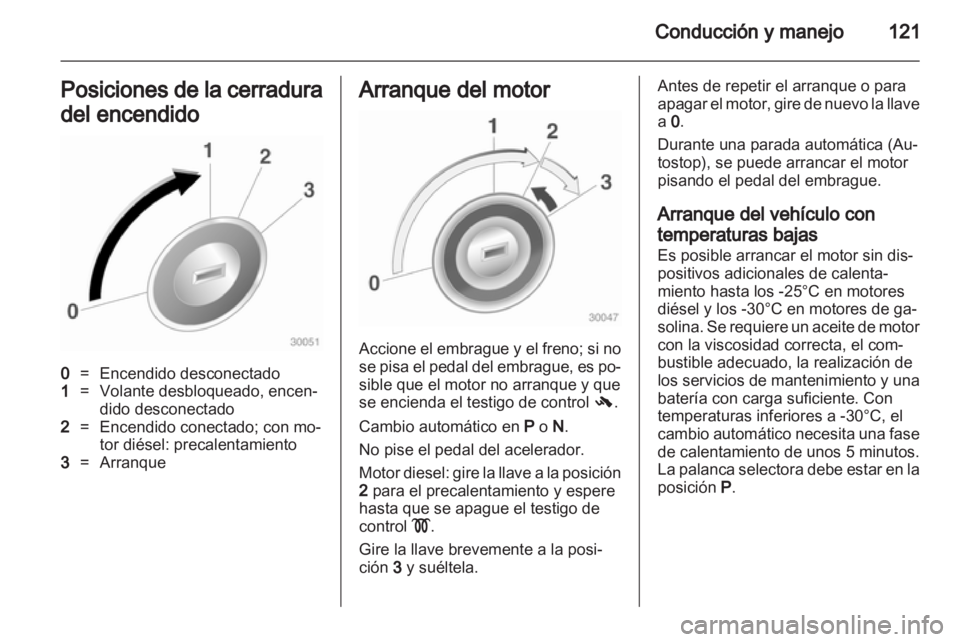 OPEL CORSA 2013.5  Manual de Instrucciones (in Spanish) 