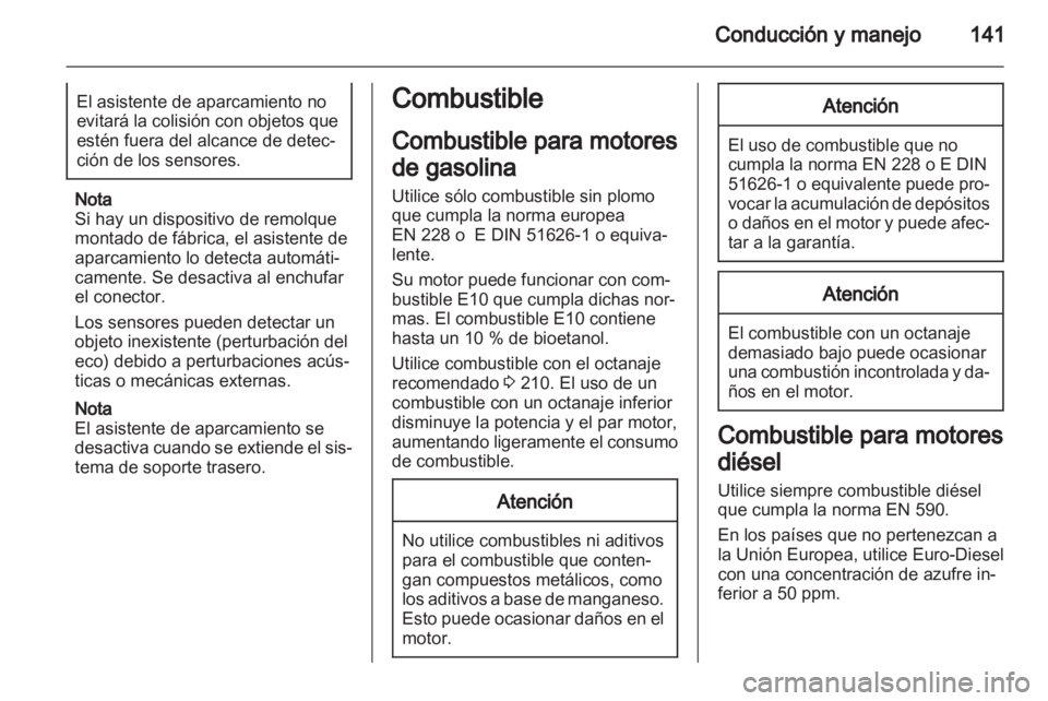 OPEL CORSA 2013.5  Manual de Instrucciones (in Spanish) 