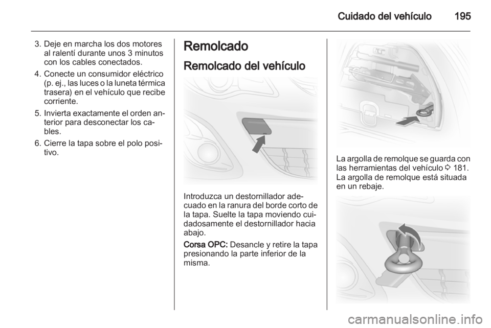 OPEL CORSA 2013.5  Manual de Instrucciones (in Spanish) 