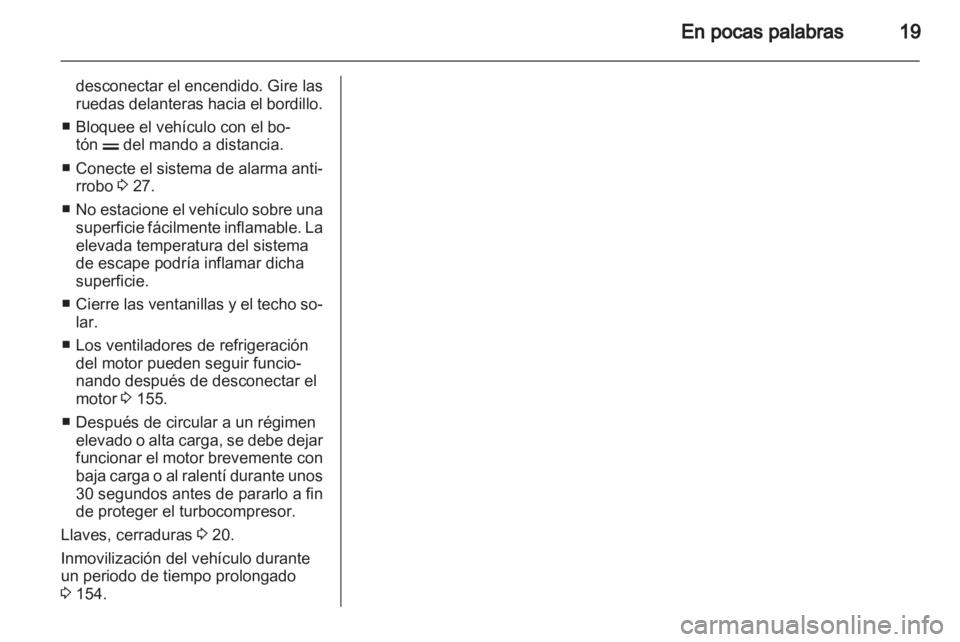 OPEL CORSA 2013.5  Manual de Instrucciones (in Spanish) 