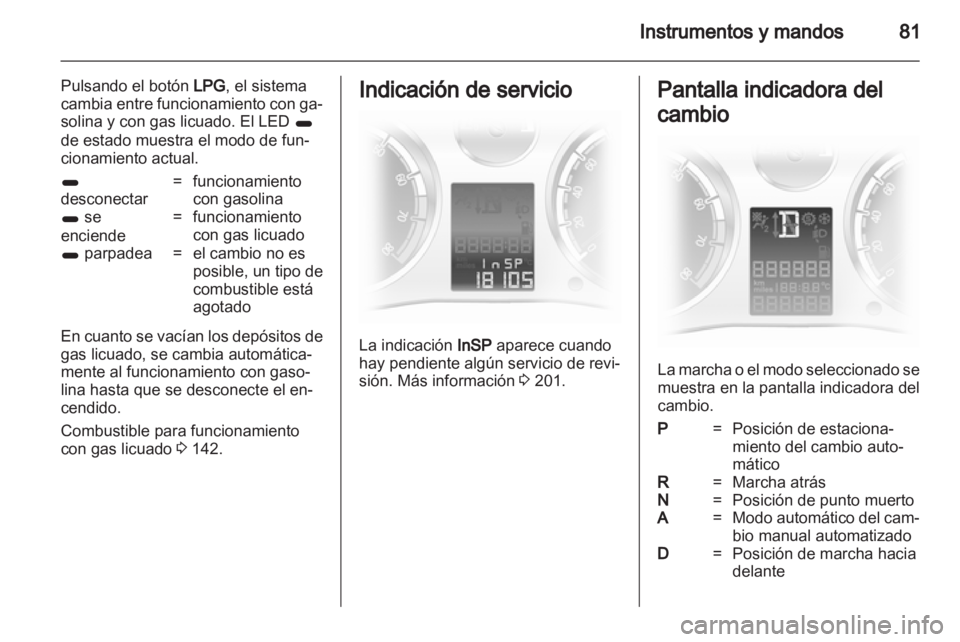 OPEL CORSA 2013.5  Manual de Instrucciones (in Spanish) 