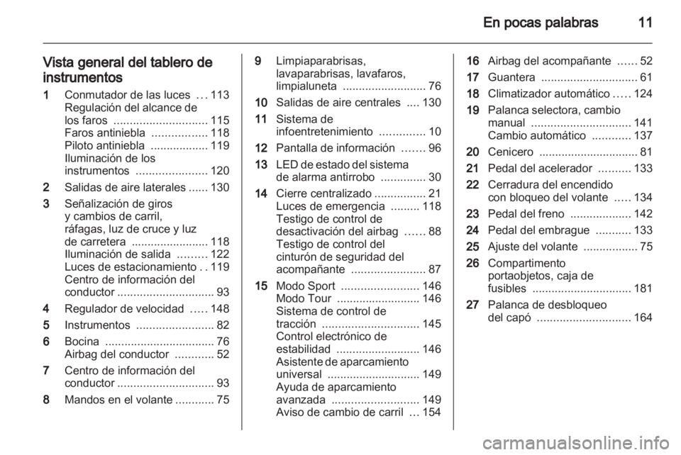 OPEL INSIGNIA 2010  Manual de Instrucciones (in Spanish) 