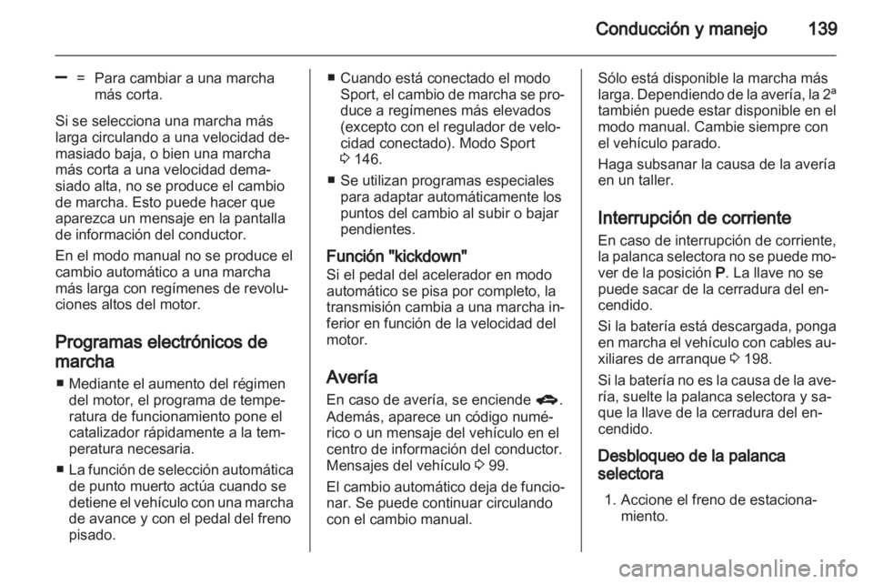 OPEL INSIGNIA 2010  Manual de Instrucciones (in Spanish) 