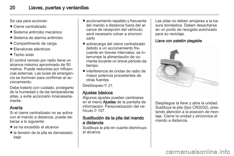 OPEL INSIGNIA 2010  Manual de Instrucciones (in Spanish) 