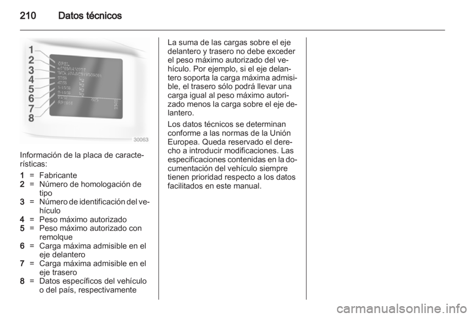 OPEL INSIGNIA 2010  Manual de Instrucciones (in Spanish) 