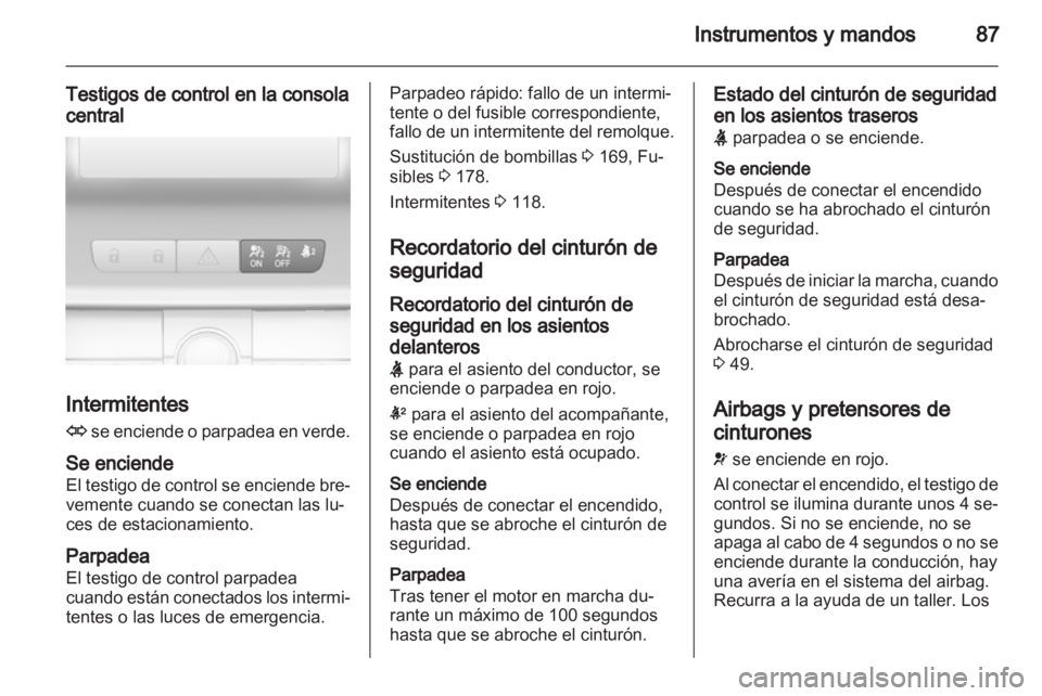 OPEL INSIGNIA 2010  Manual de Instrucciones (in Spanish) 